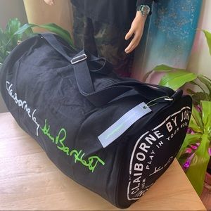 Claiborne by John Bartlett Vintage Duffel Bag